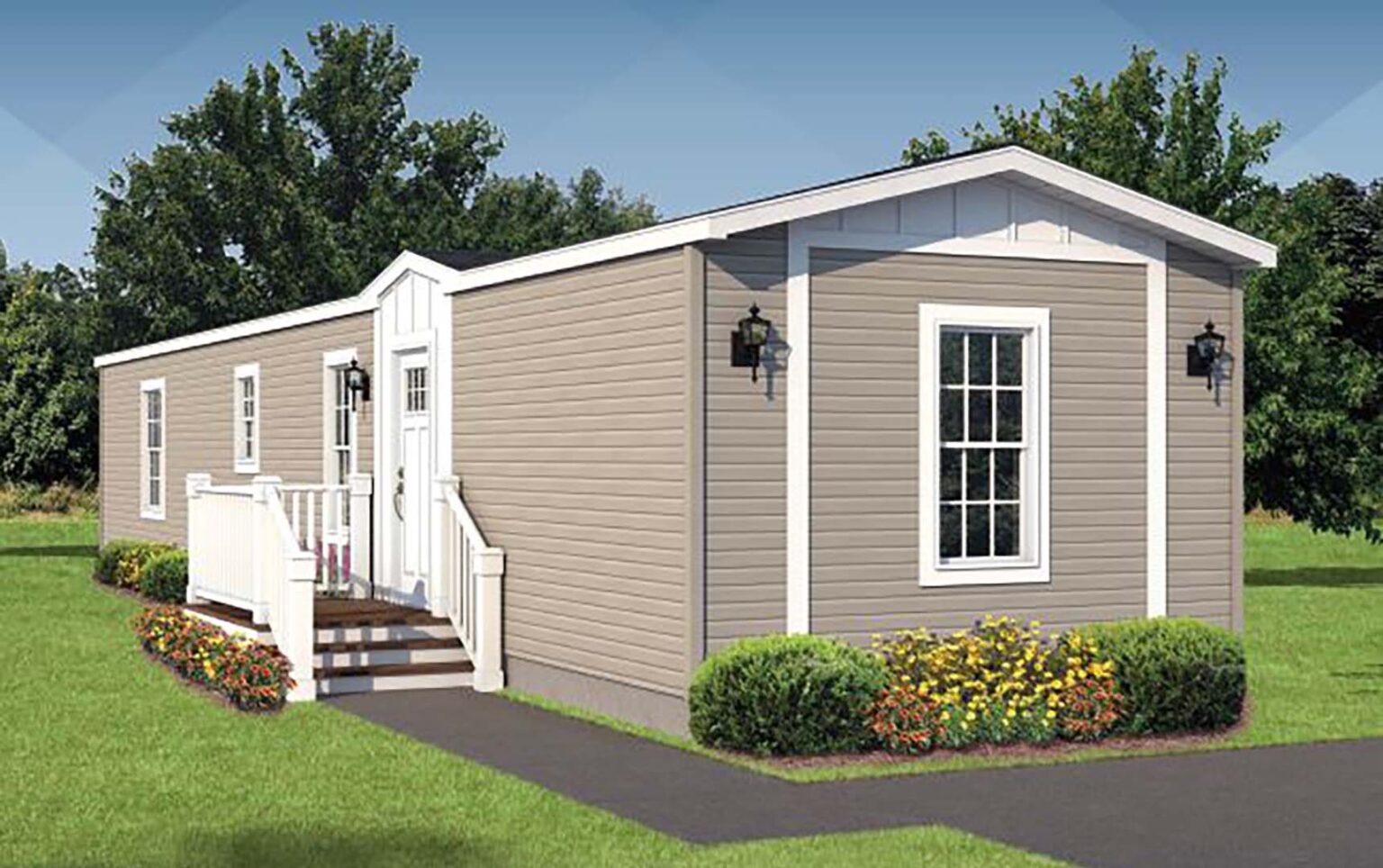 How much does a mobile home cost - PaintedBrickHome