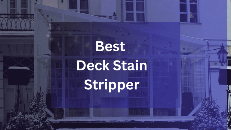 Best Deck Stain Stripper