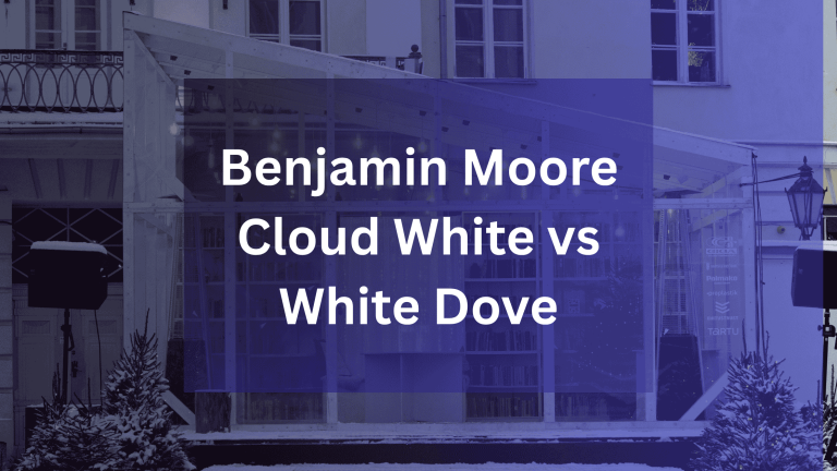 Benjamin Moore Cloud White vs White Dove: Which White Paint Is Better?