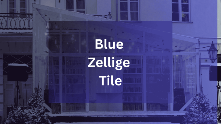 Blue Zellige Tile