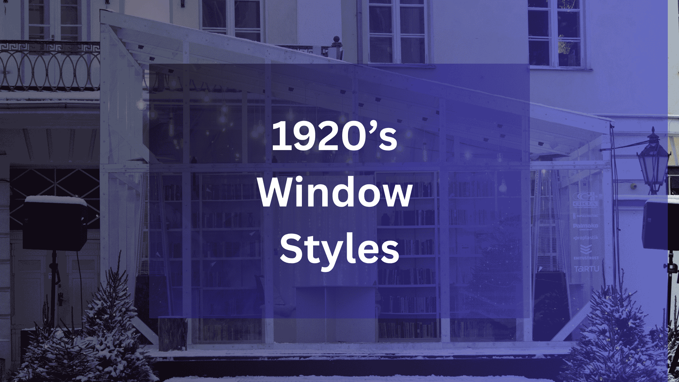1920’s Window Styles