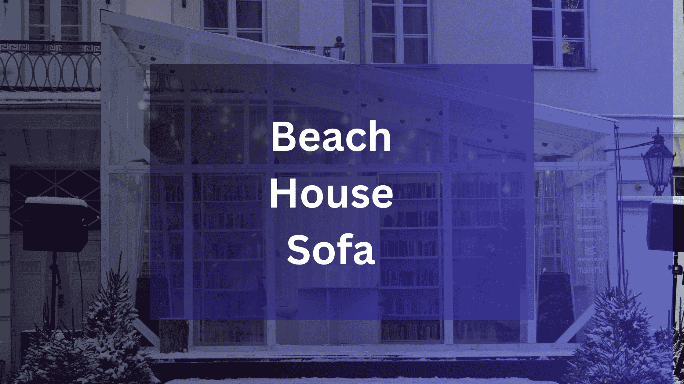 Beach House Sofa