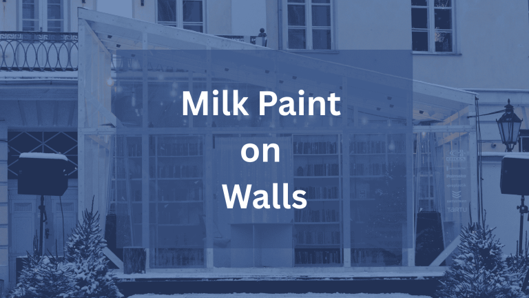 Milk Paint on Walls